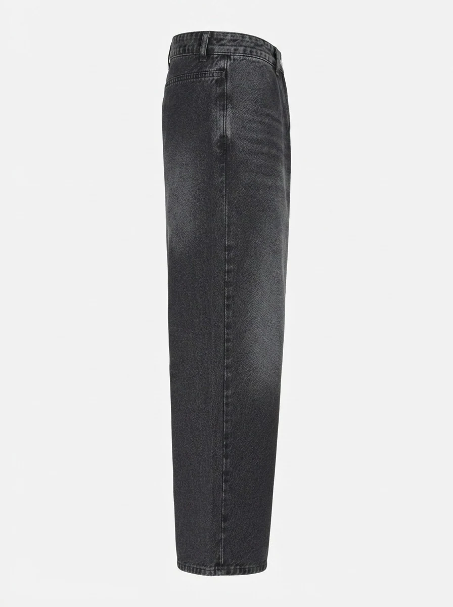 BLUE BAY DENIM BAGGY-30-BLACK, image 5