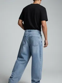 QUEBLUE DENIM BAGGY 2