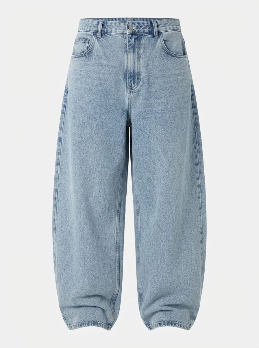QUEBLUE DENIM BAGGY, image 3