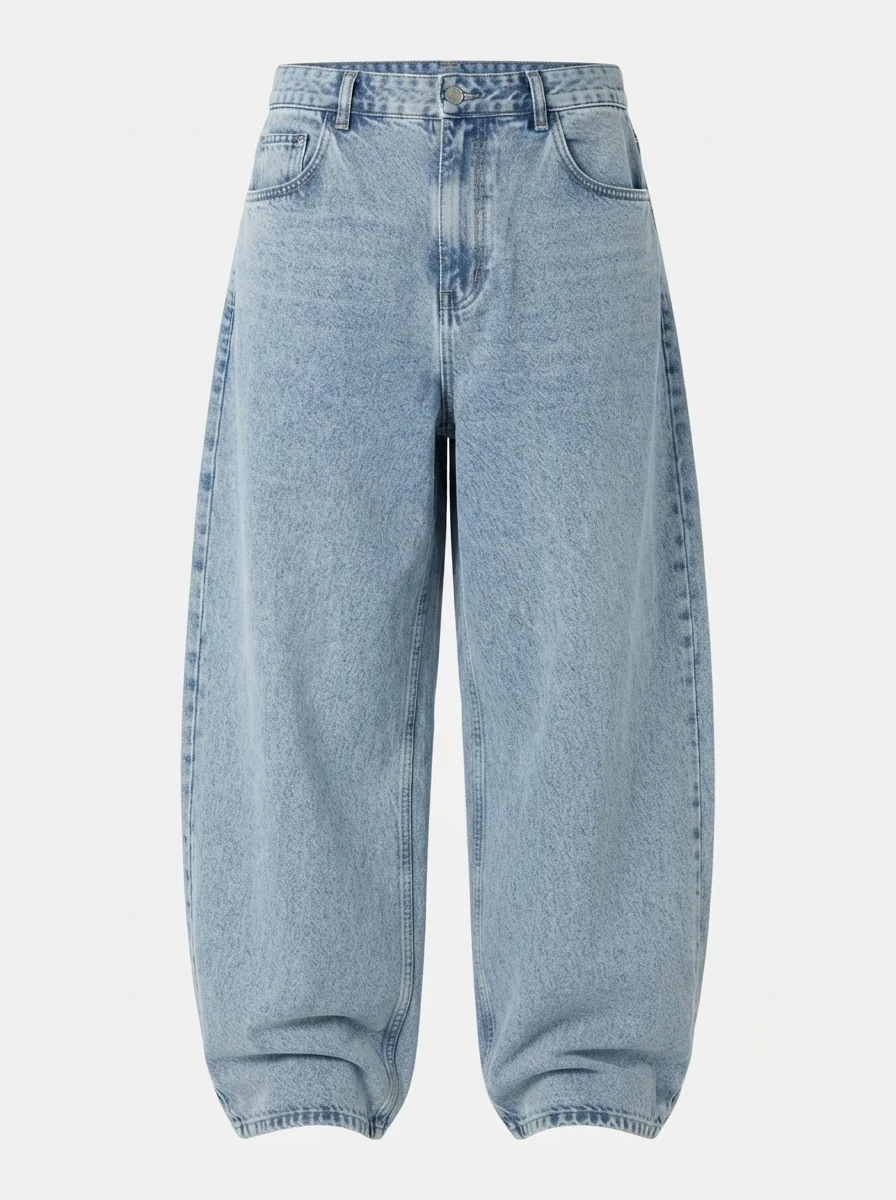 QUEBLUE DENIM BAGGY, image 3