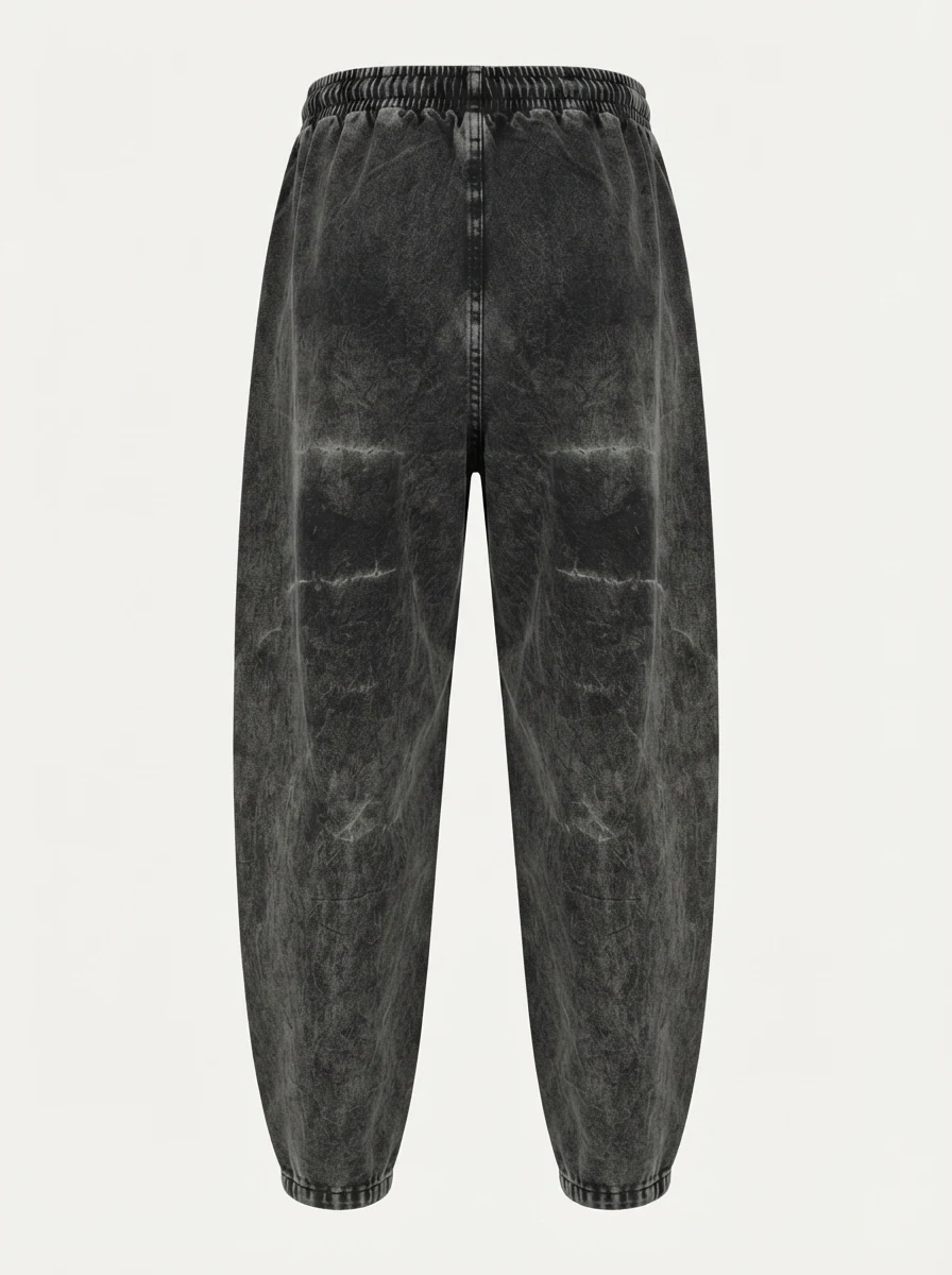 BLACK&WHITE A.WASH CARGO PANT, image 5
