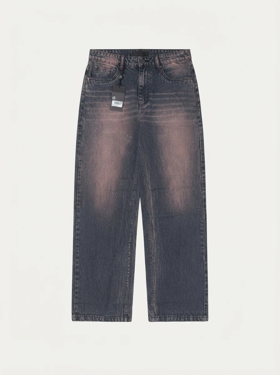 OFF BLACK WIDE LEG BAGGY, image 3