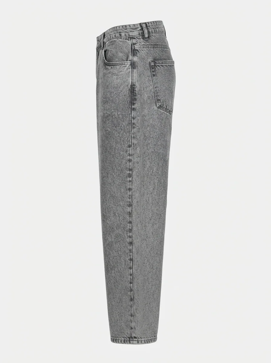 QUE BLUE DENIM BAGGY, image 4