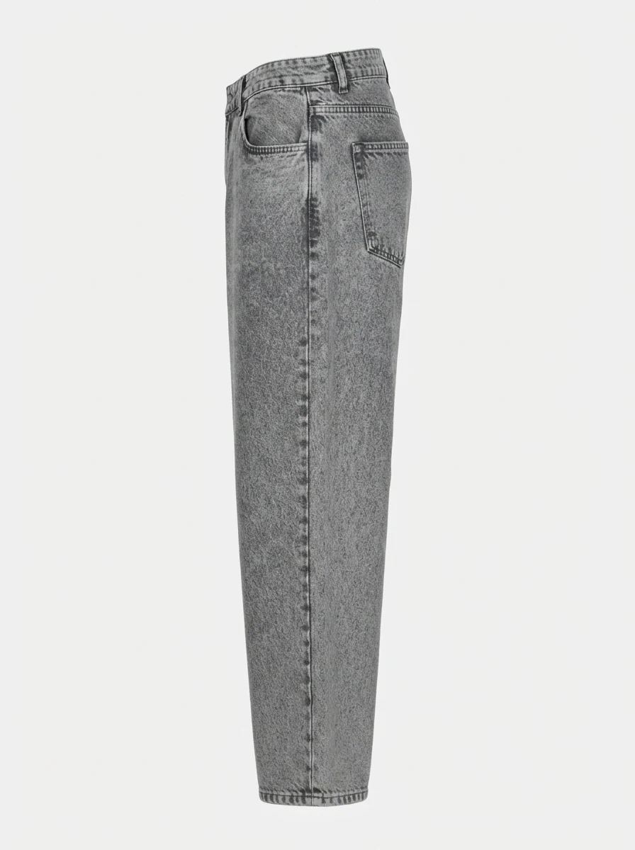 QUE BLUE DENIM BAGGY, image 4