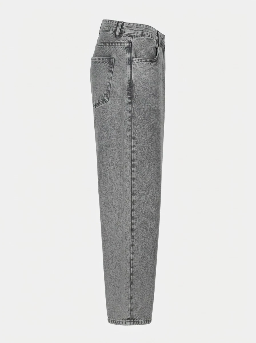 QUE BLUE DENIM BAGGY, image 6