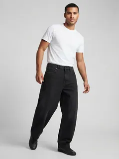 BLUE WAY BLACK BAGGY JEANS 14