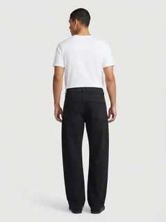 BLUE WAY BLACK BAGGY JEANS 22