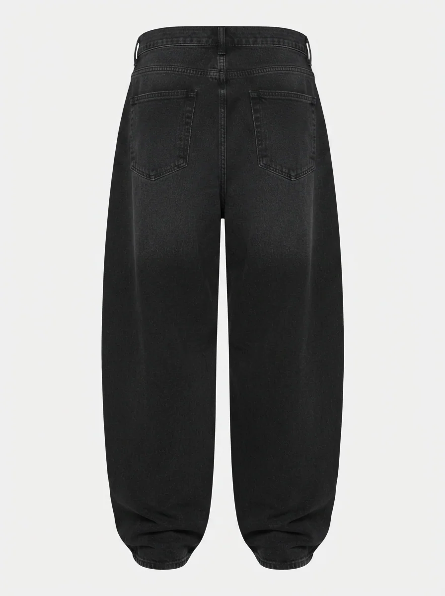 BLUE WAY BLACK BAGGY JEANS, image 10