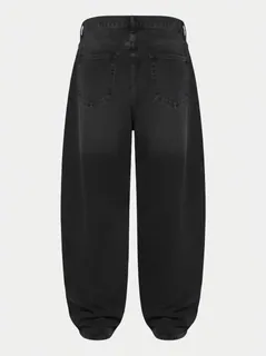 BLUE WAY BLACK BAGGY JEANS 10