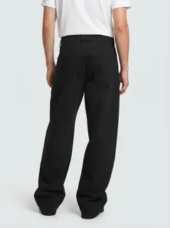 BLUE WAY BLACK BAGGY JEANS 5