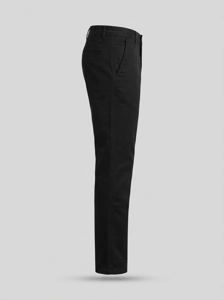 CARBON SLIMFIT COTTON PANT, image 4