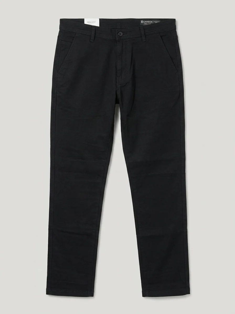 CARBON SLIMFIT COTTON PANT, image 6