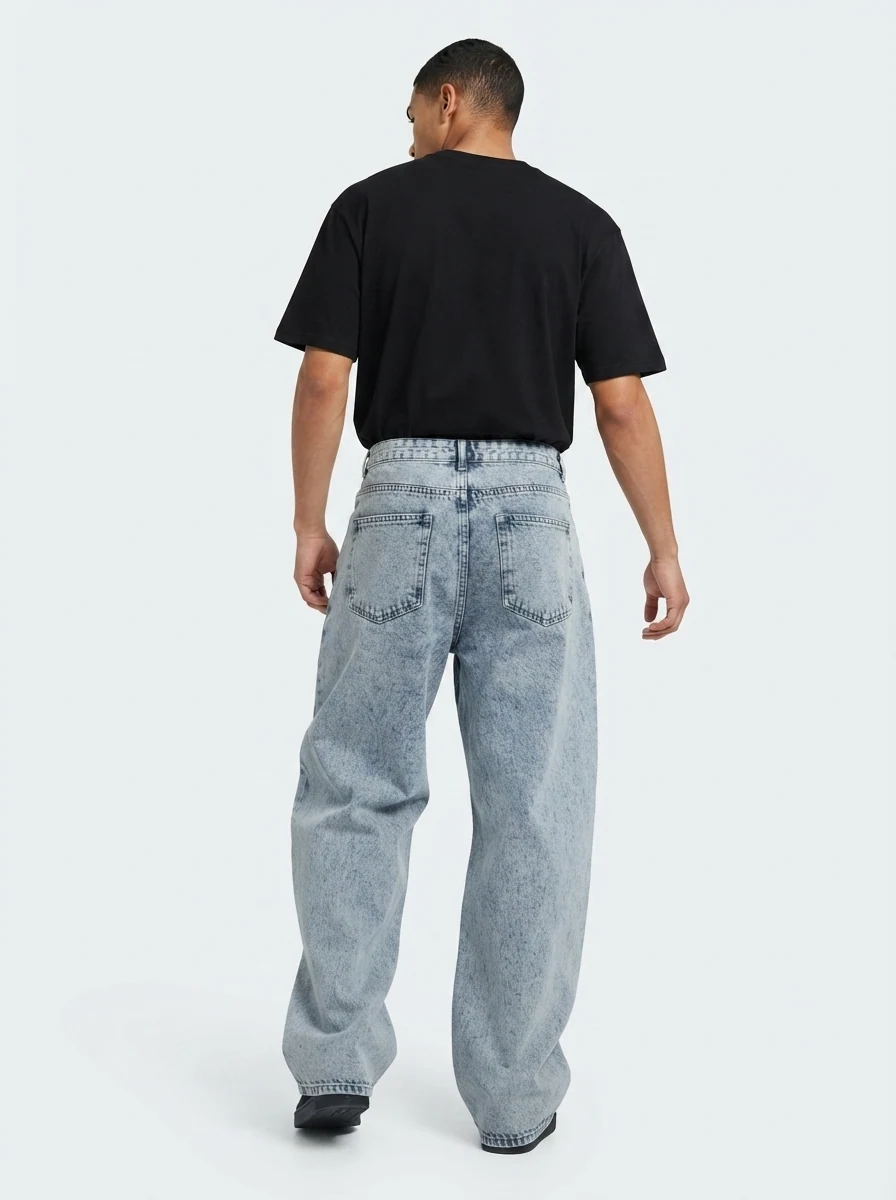 CLICKER DENIM BAGGY, image 2