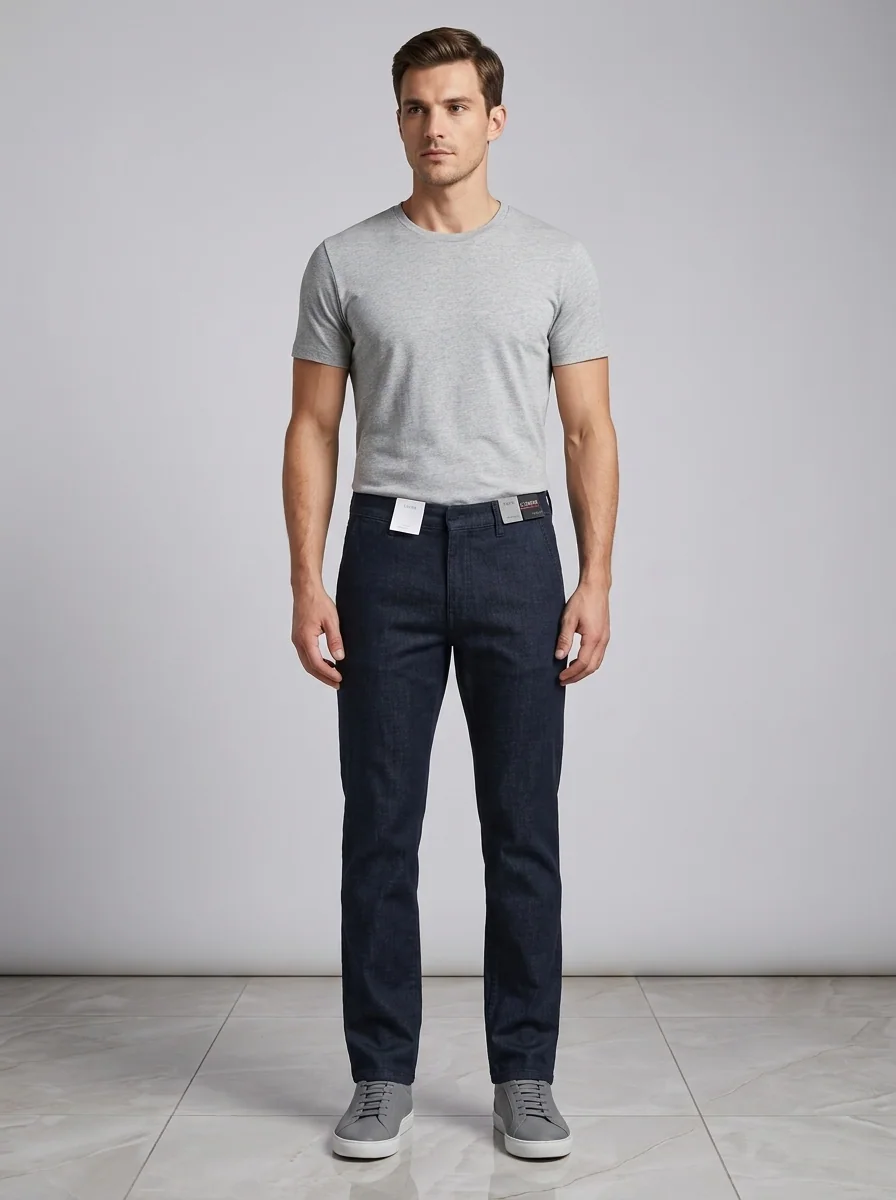 CARBON SLIM FIT COTTON PANT