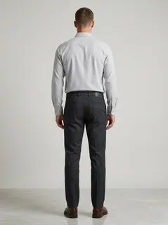 CARBON SLIM FIT COTTON PANT 2