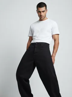 OFF BLACK BAGGY 1