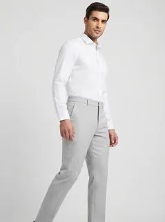 CARBON ANKLE FIT FORMAL PANT 1