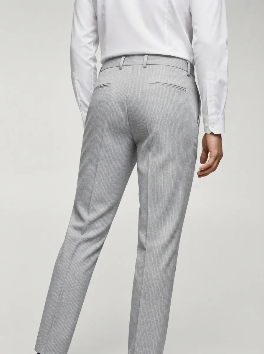CARBON ANKLE FIT FORMAL PANT, image 2