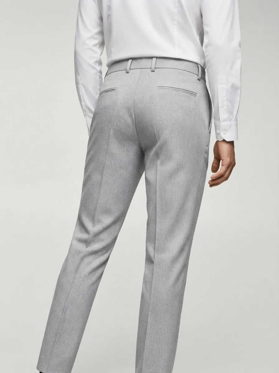 CARBON ANKLE FIT FORMAL PANT, image 2