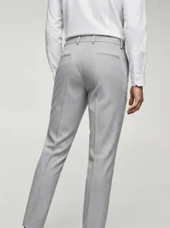 CARBON ANKLE FIT FORMAL PANT 2