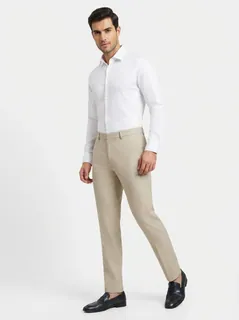 CARBON SLIM FIT FORMAL PANT 1