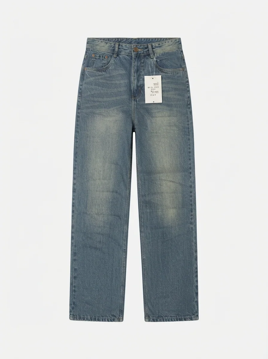 BLU WAVE BAGGY JEANS, image 3