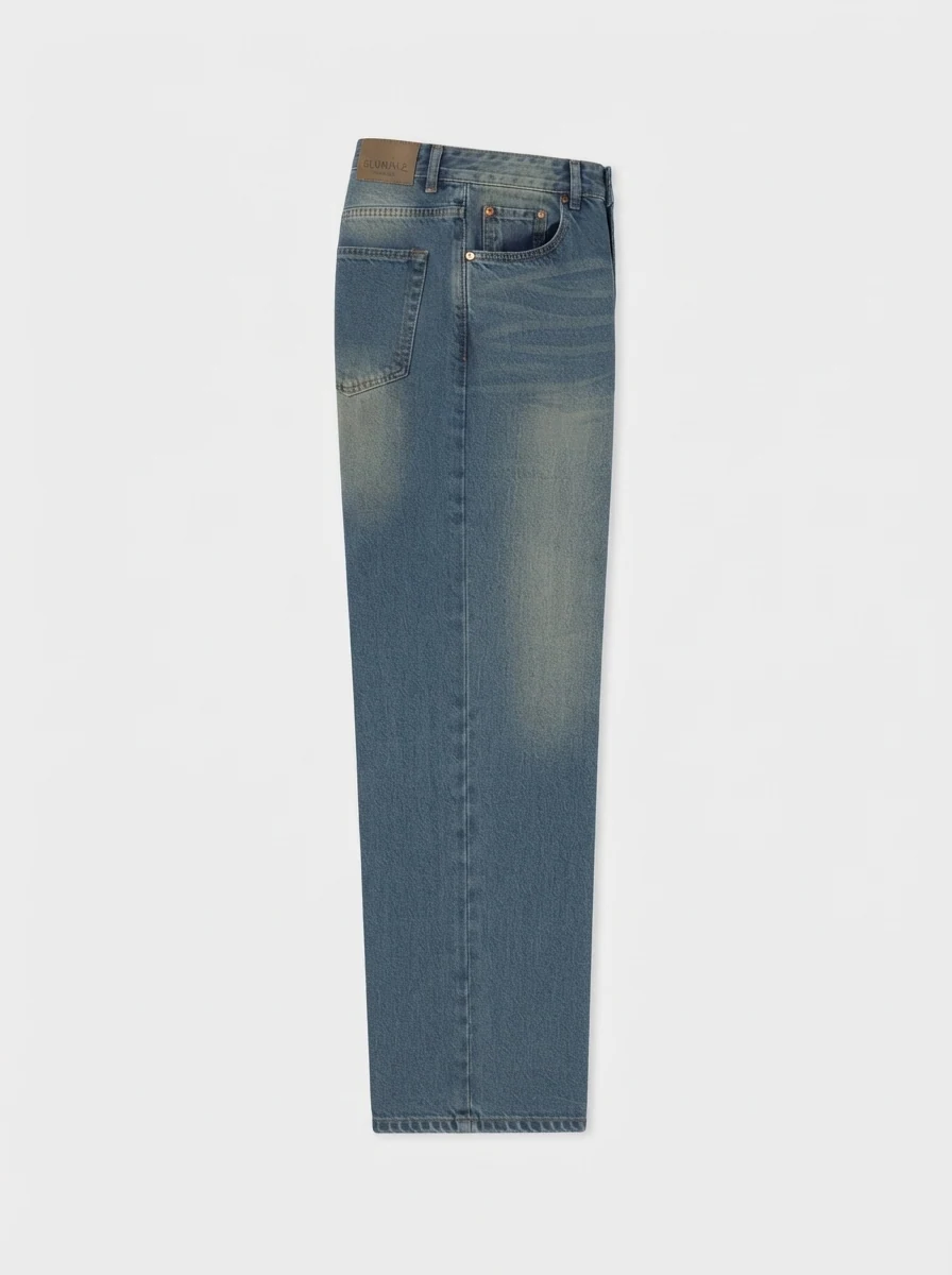 BLU WAVE BAGGY JEANS, image 5