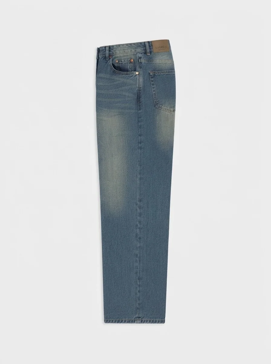BLU WAVE BAGGY JEANS, image 6