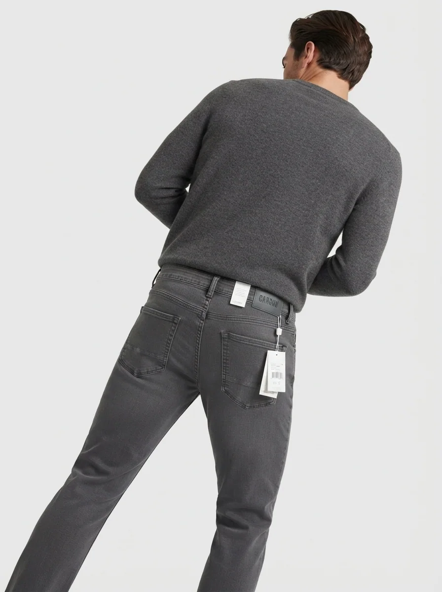 CARBON ANKLE FIT JEANS, image 2