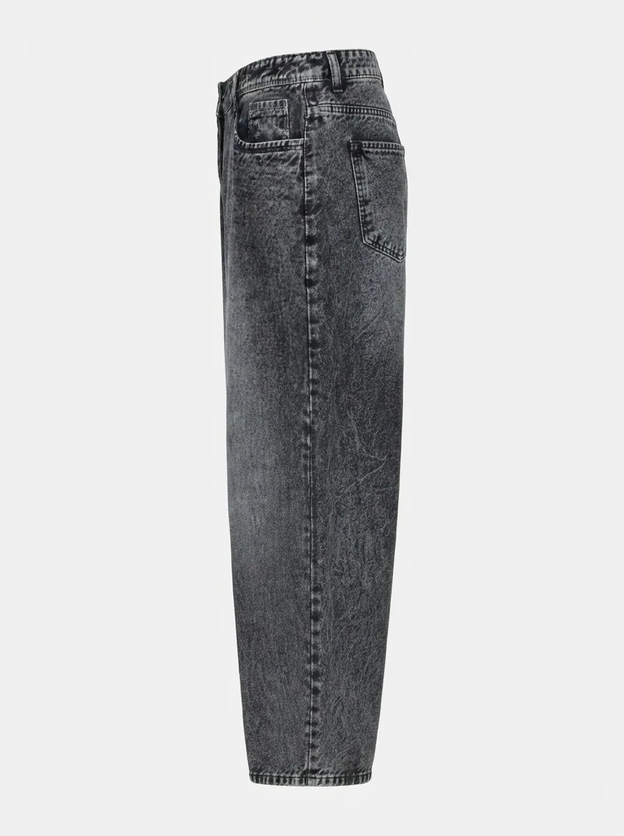 RED OFF DENIM STREIGHT FIT, image 6