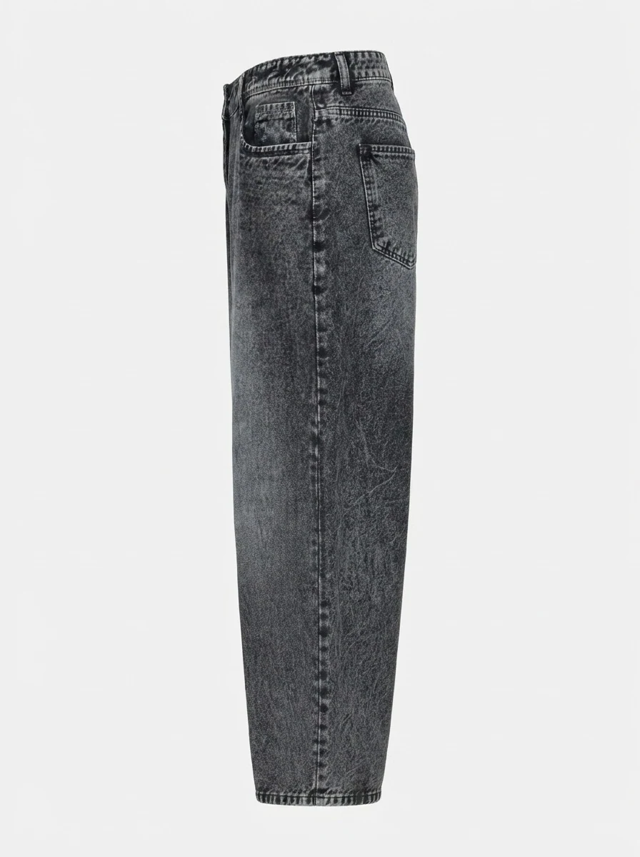 RED OFF DENIM STREIGHT FIT, image 6