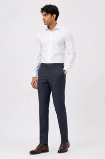 HI FLY ANKLE FIT COTTON FORMAL PANT 1