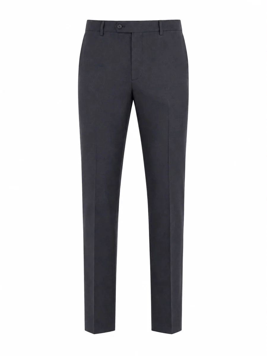 HI FLY ANKLE FIT COTTON FORMAL PANT, image 3