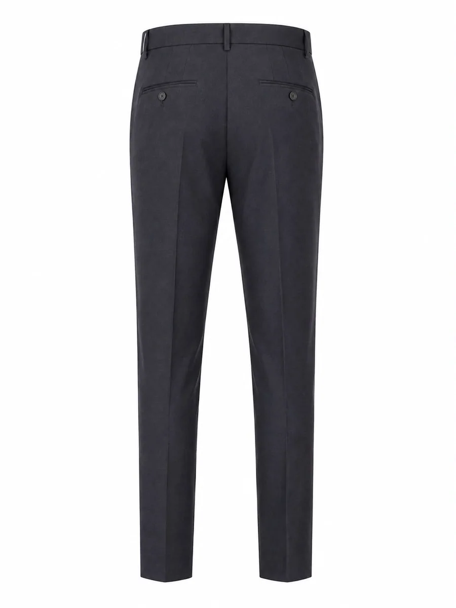 HI FLY ANKLE FIT COTTON FORMAL PANT, image 5