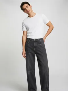 CM PATTERN CLOUD WASH BAGGY 1