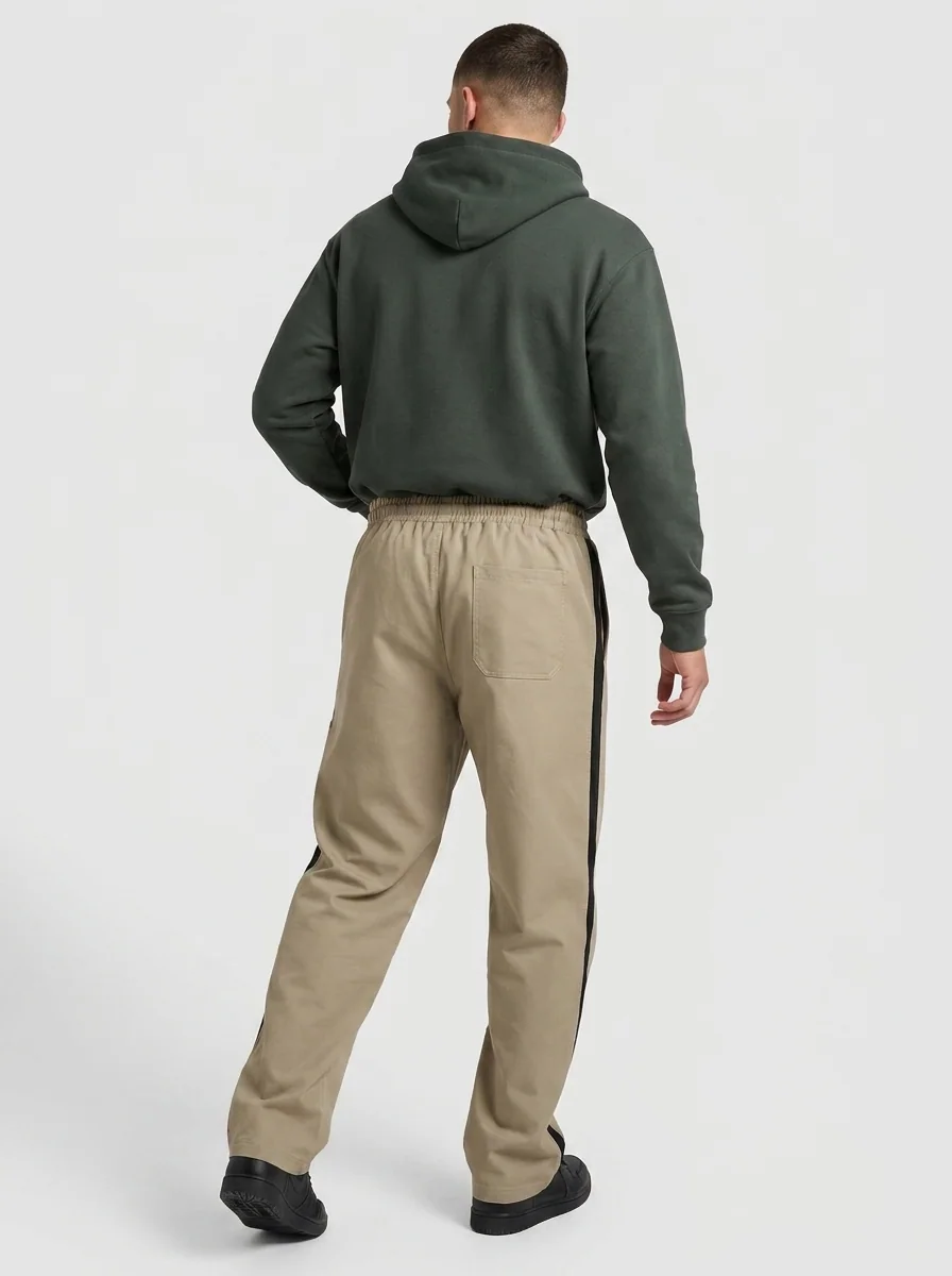 THAILAND 2046-SIDE LINE CUTTENS BAGGY PANT M,L,XL, image 2