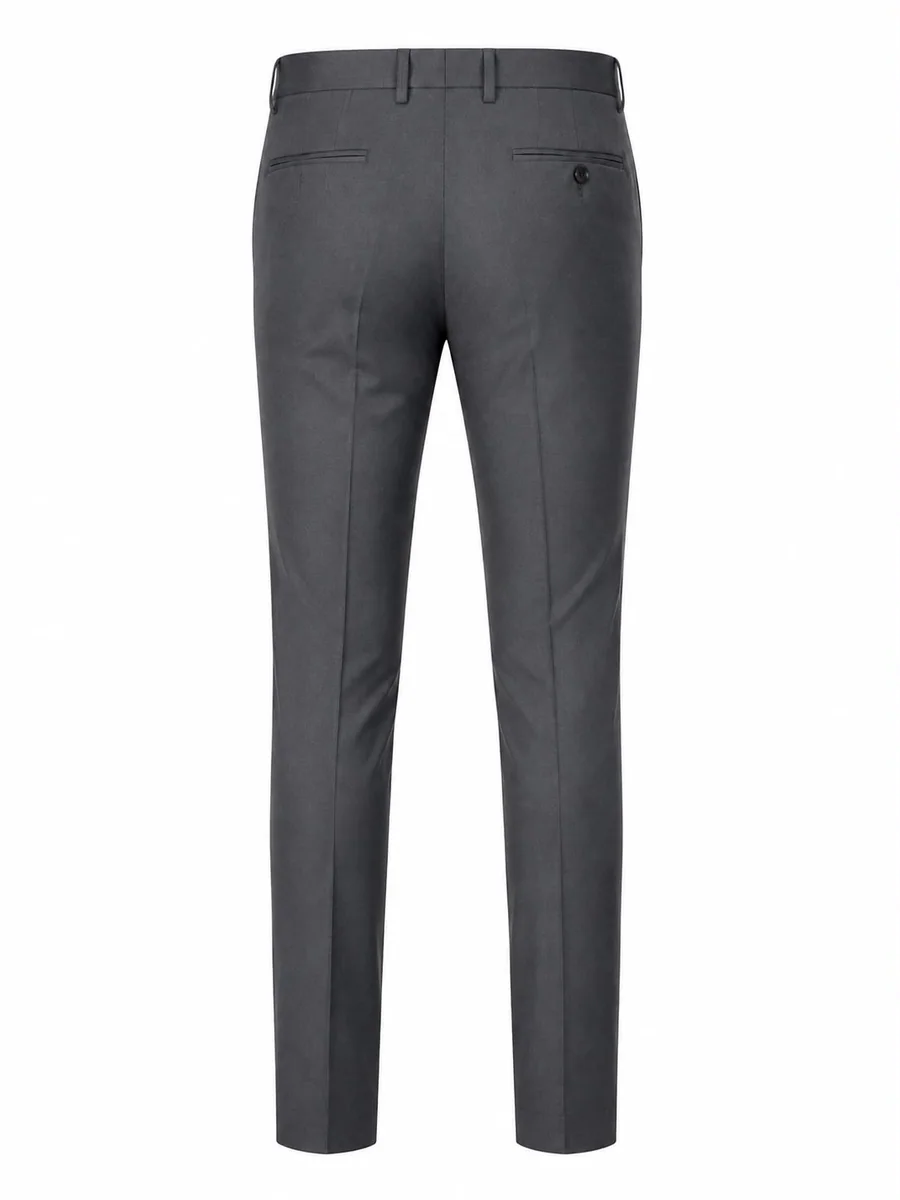 CARBON ANKLE FIT FORMAL PANT, image 4