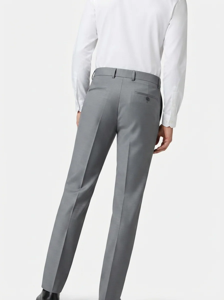 CARBON ANKLE FIT FORMAL PANT, image 6