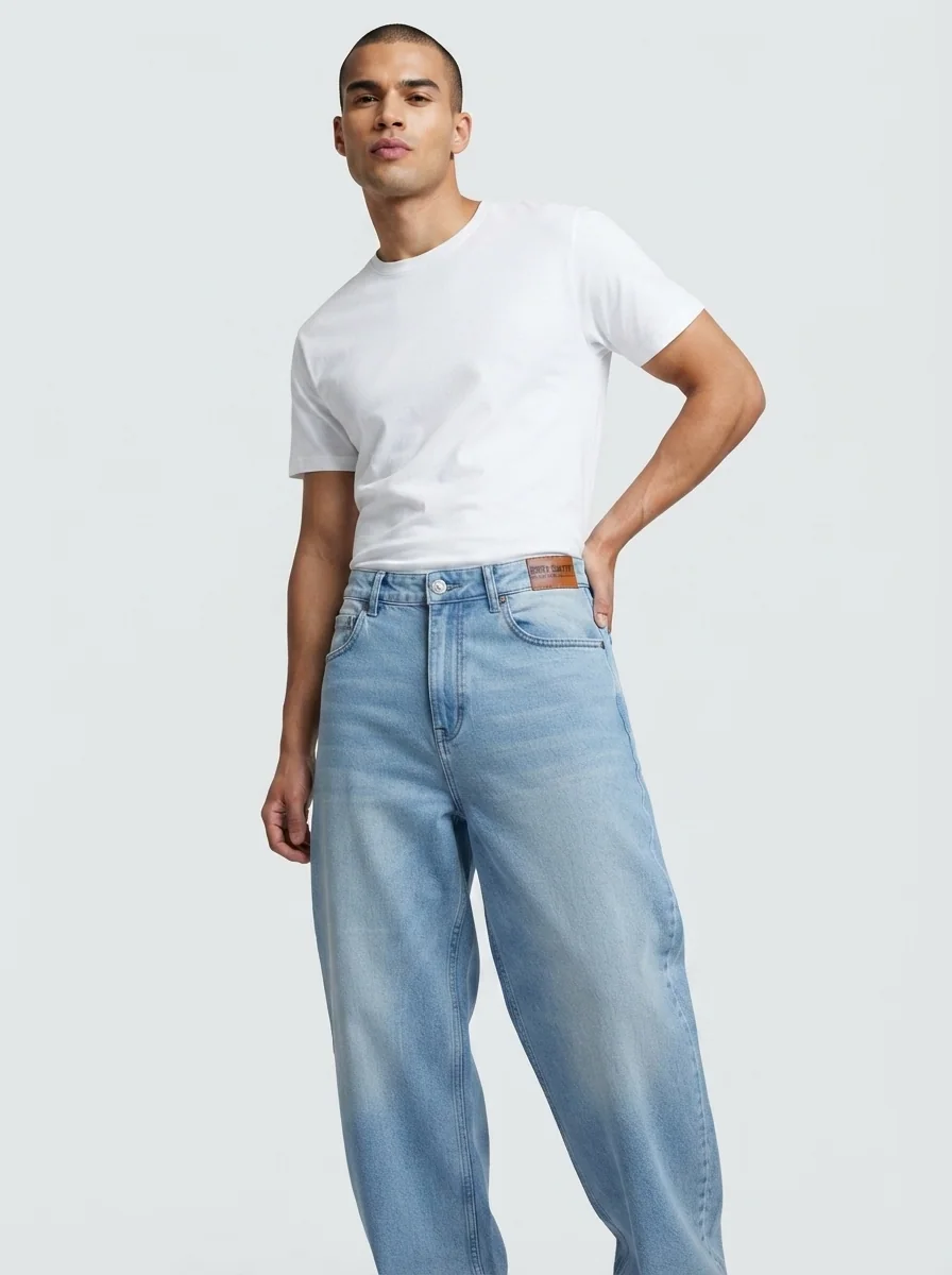 CROSS COUNTRY S/F JEANS-30-SKYBLUE, image 3