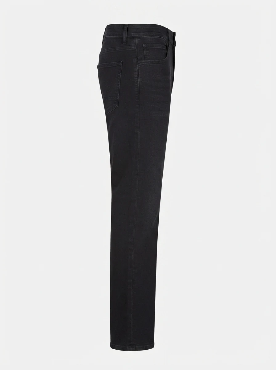 BLUE DOT SKIN FIT JEANS-32-BLACK, image 5