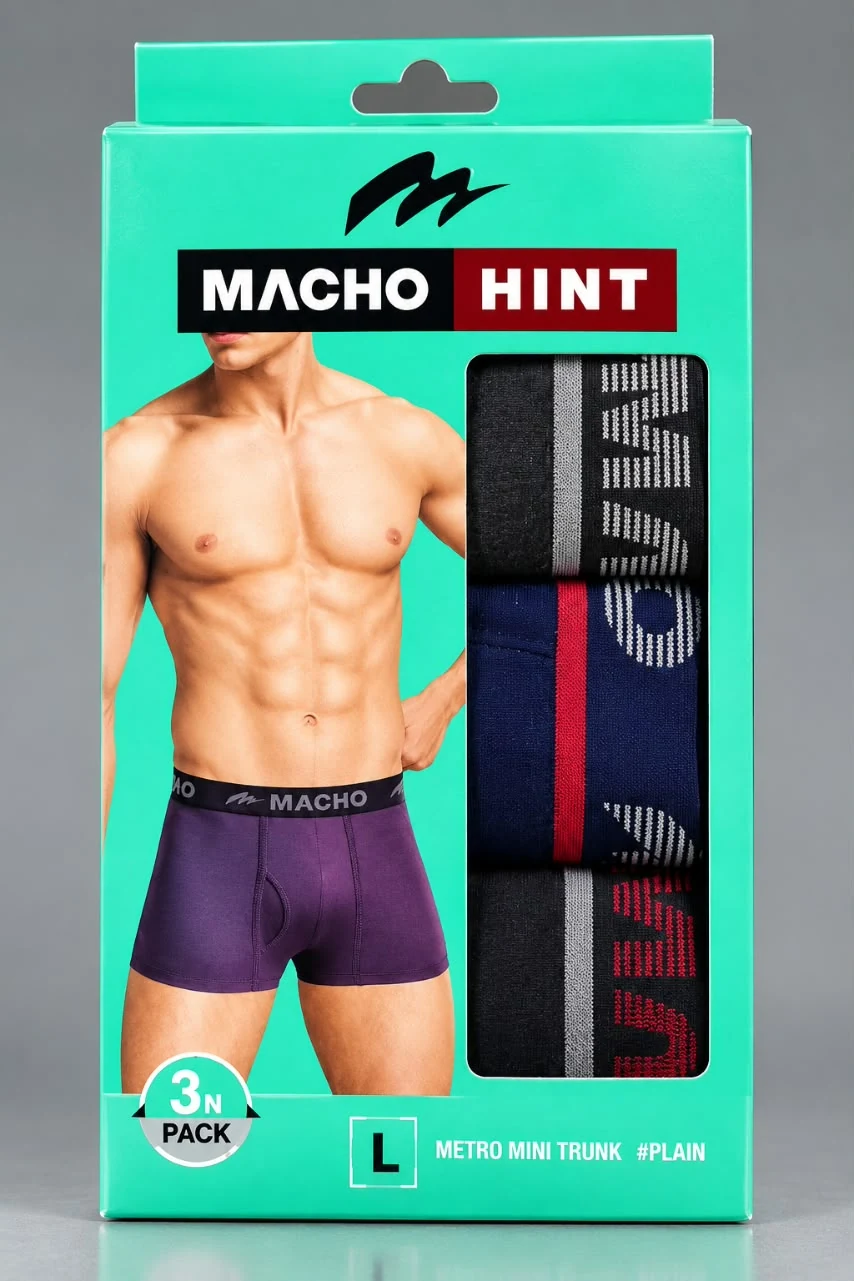 MACHO MINI TRUNK 3PC, image 1