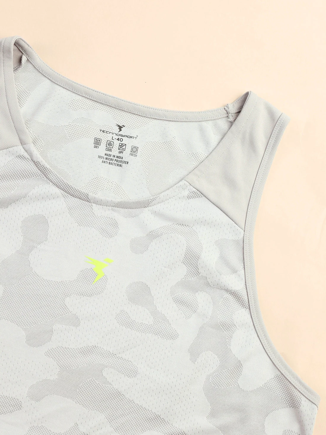 OR642/8 TECHNO SPORT GYM VEST, image 2