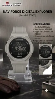 NF DIGITAL RUBBER WATCH