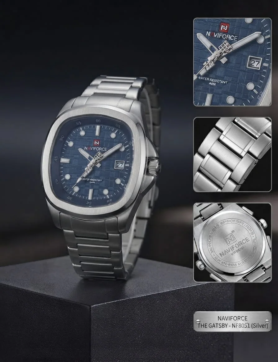 AXM9803 NAVI FORCE CHAIN SINGLE WATCH