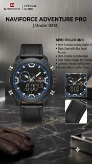  NF DT LEATHER WATCH
