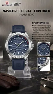  NAVI FORCE STRAP SINGLE WATCH