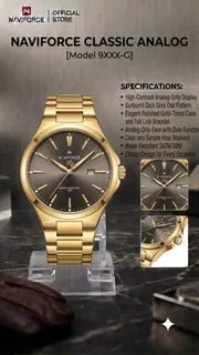 NF GOLD CHAIN NORMAL WATCH 1